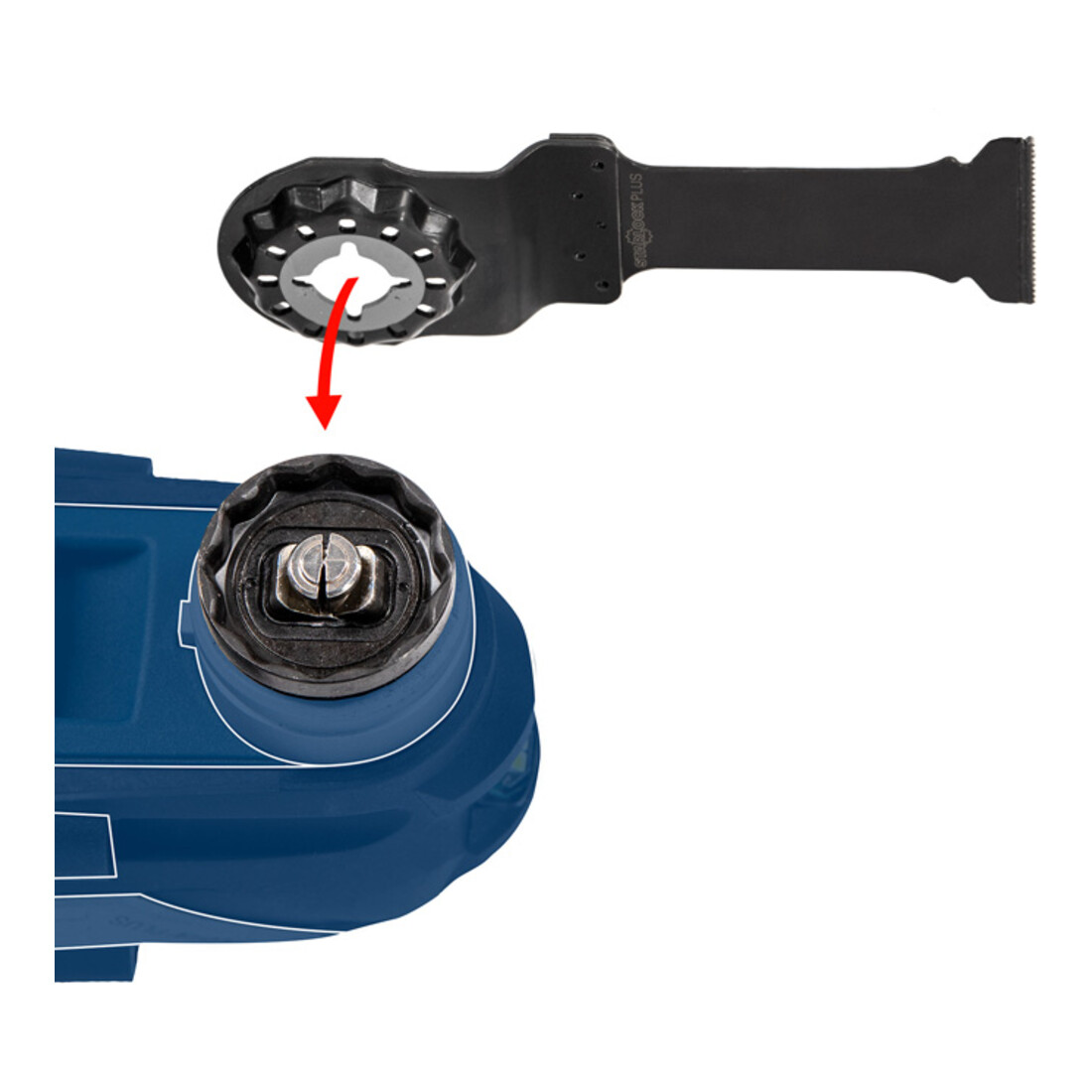 Bosch PRO PAII 65 APB Blatt für Multifunktionswerkzeuge, 65 x 55 mm, 10-tlg.