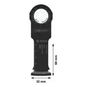 Bosch PRO PAIZ 32 APB Blatt für Multifunktionswerkzeuge, 32 x 60 mm, 10-tlg.-5