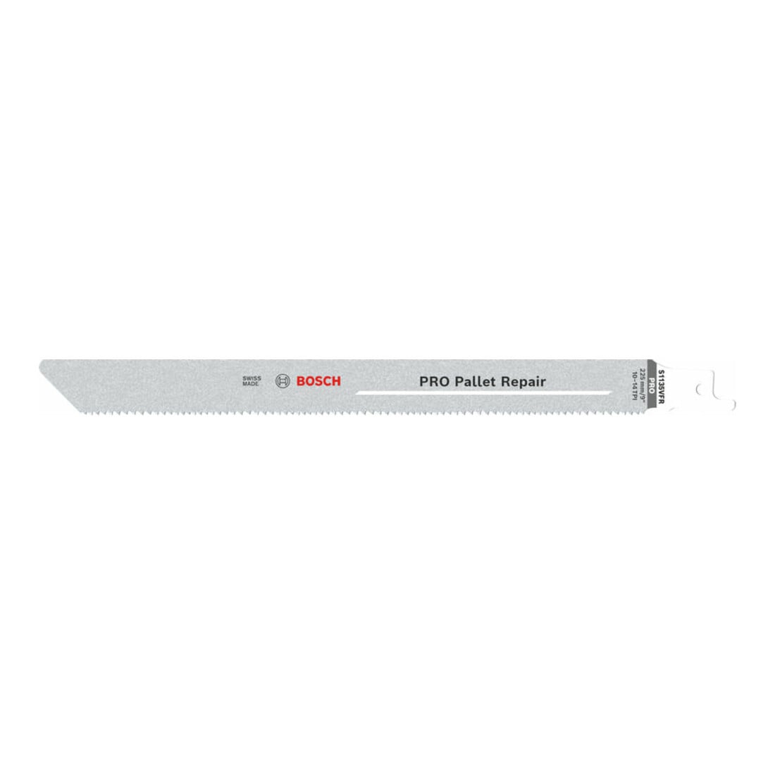 Bosch PRO Pallet Repair S1135VFR Säbelsägeblatt, 1,25 x 19 x 225 mm, 5-tlg.