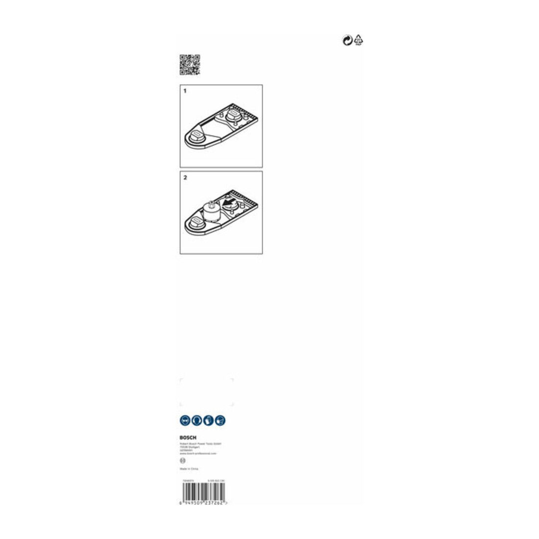 Bosch PRO PC Plus Guide de centrage scies-cloches pour carrelage