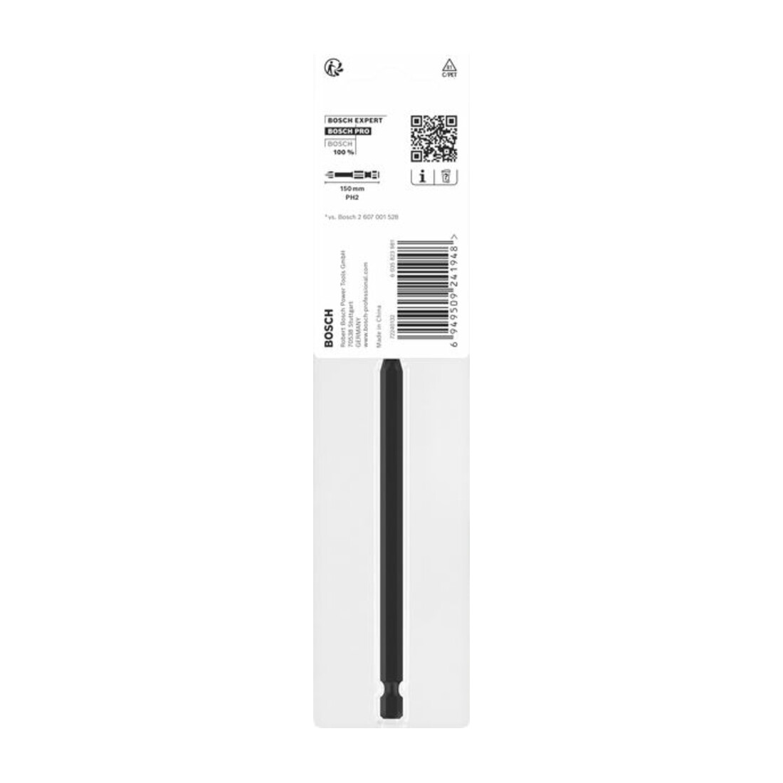 Bosch PRO Phillips Impact Bit, PH2, 150 mm