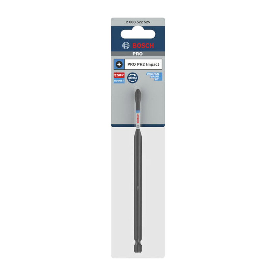 Bosch PRO Phillips Impact Bit, PH2, 150 mm