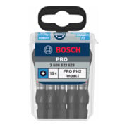 Bosch PRO Phillips Impact Bit, PH2, 55 mm, 15-tlg.-2