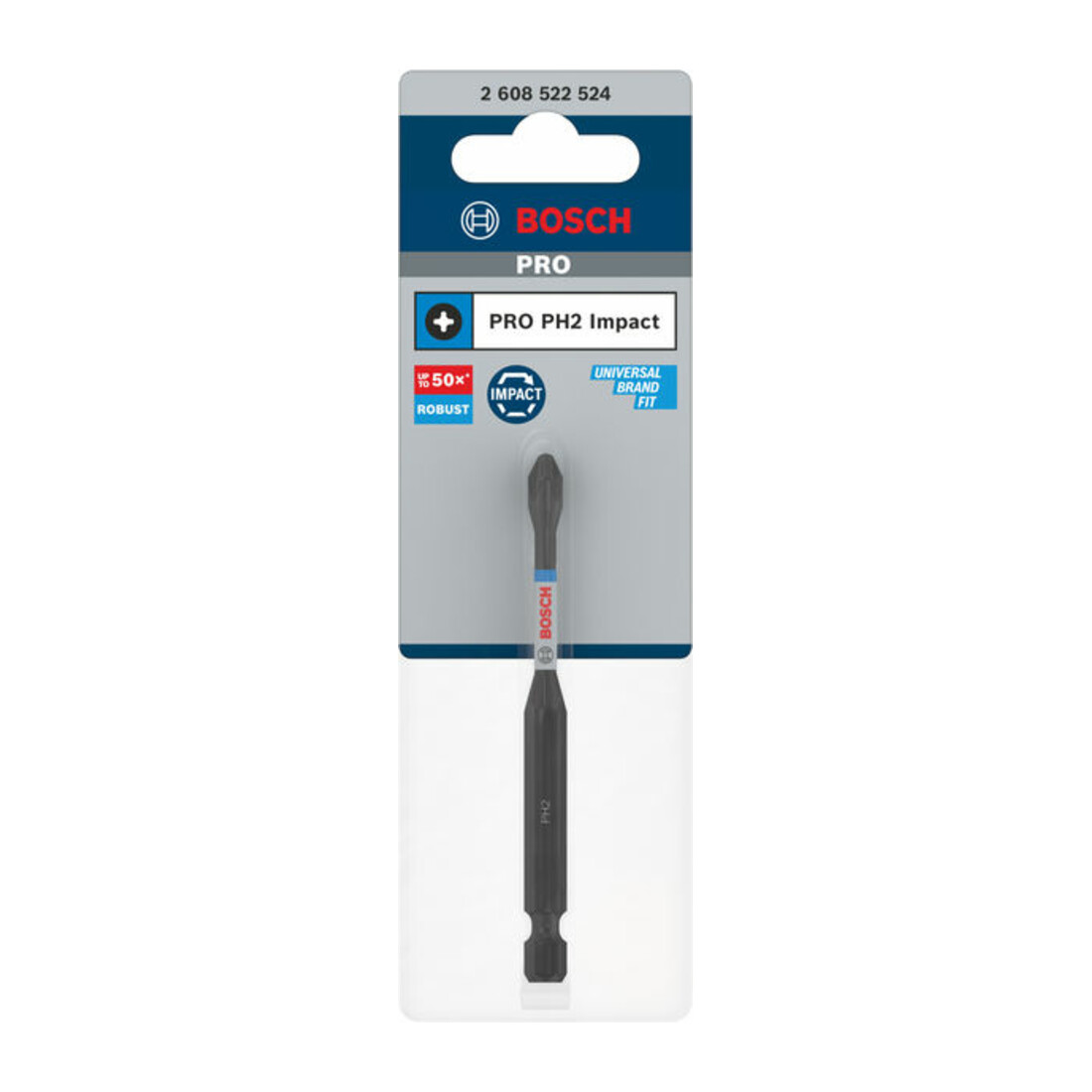 Bosch PRO Phillips Impact Bit, PH2, 90 mm