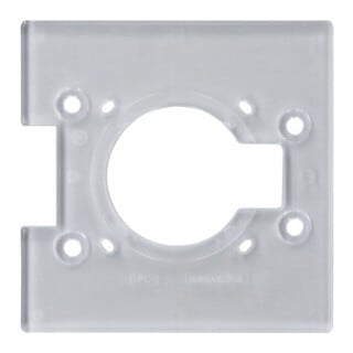 Bosch PRO Plaque de base, carrée, 7 x 96 x 96 mm