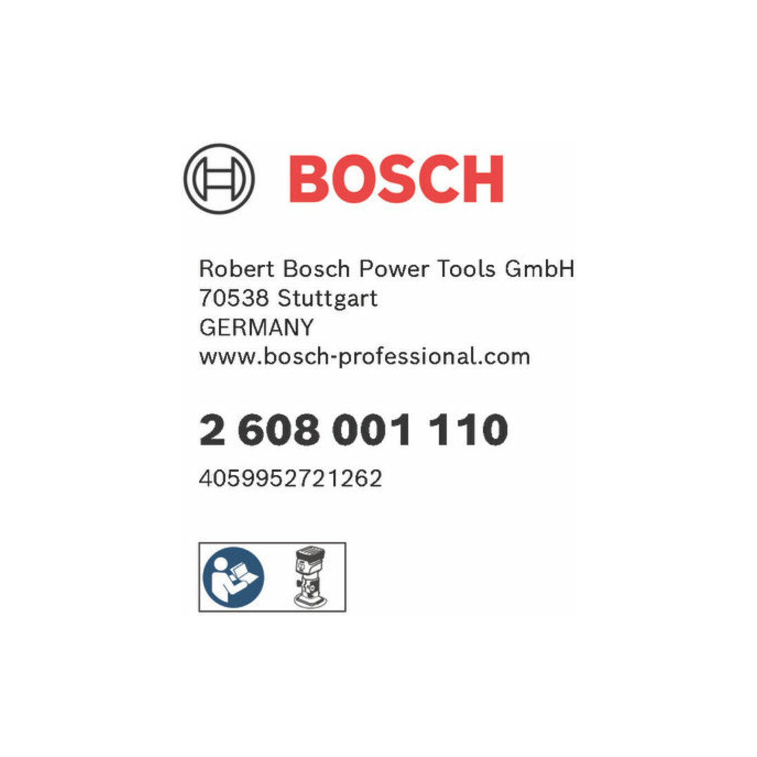 Bosch PRO Plaque de base, demi-ronde, 7 x 93 x 118 mm