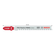 Bosch PRO Plastics PMMA clean T102BF Stichsägeblatt, 92 mm, 2-tlg.-4
