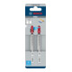 Bosch PRO Plastics PP clean lame de scie sauteuse T102D, 100 mm, 2 pcs
