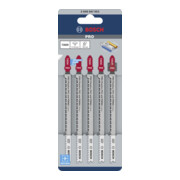 Bosch PRO Plastics PVC clean T302H Stichsägeblatt, 132 mm, 5-teilig-2