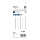 Bosch PRO Plastics PVC clean T302H Stichsägeblatt, 132 mm, 5-teilig