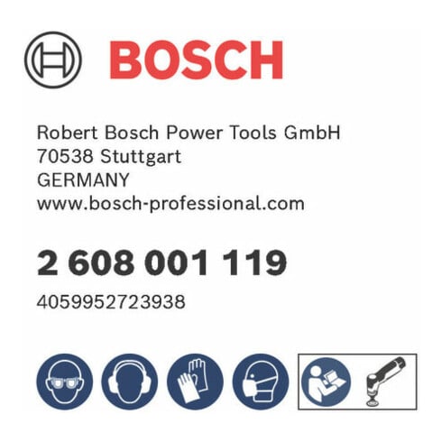 Bosch PRO Plateau de ponçage, 77 mm, auto-agrippant