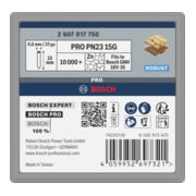 Bosch PRO PN23 G-spijkers, 0,65/23 g, verzinkt, 15 mm, 10.000-dlg-2