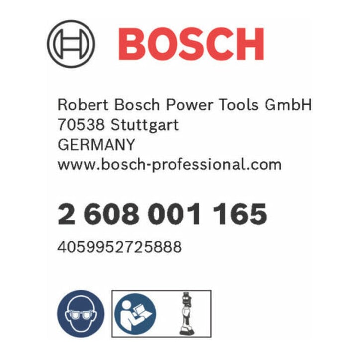 Bosch PRO Poinçon et matrice, PG16, acier inoxydable