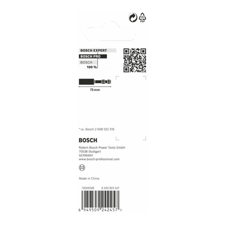 Bosch PRO Porte-embouts Standard Impact, 75 mm
