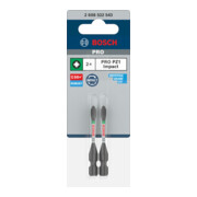 Bosch PRO Pozidriv Impact Bit, PZ1, 55 mm, 2-tlg.-2