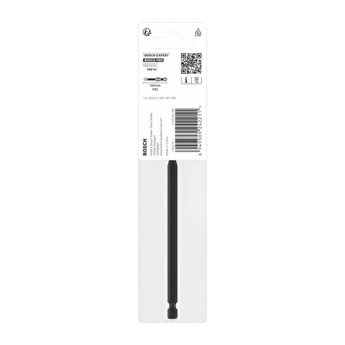 Bosch PRO Pozidriv Impact Bit, PZ2, 150 mm