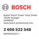 Bosch PRO Pozidriv Impact Bit, PZ2, 150 mm