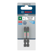Bosch PRO Pozidriv Impact Bit, PZ3, 55 mm, 2-tlg.-2