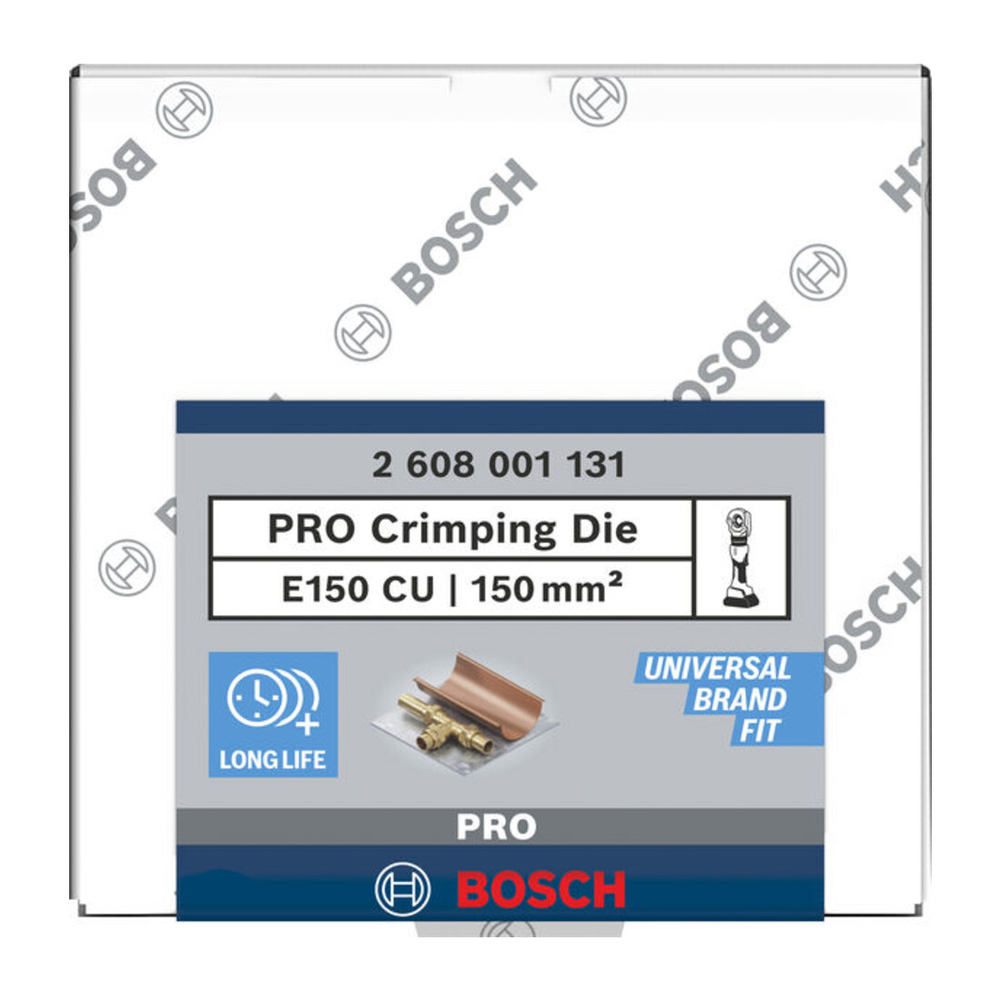 Bosch PRO Presseinsatz, E150 CU, 150 mm², cuivre
