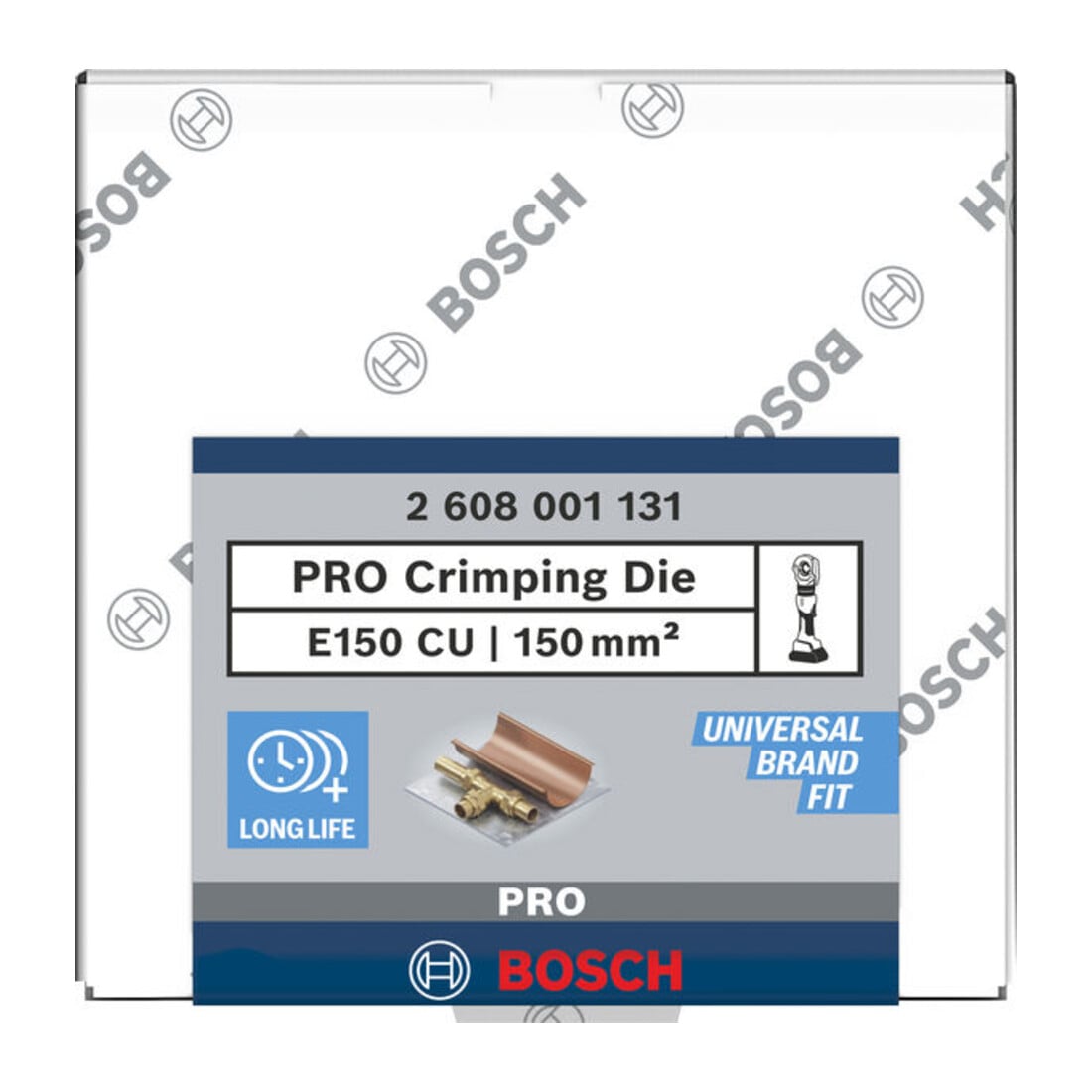 Bosch PRO Presseinsatz, E150 CU, 150 mm², Kupfere