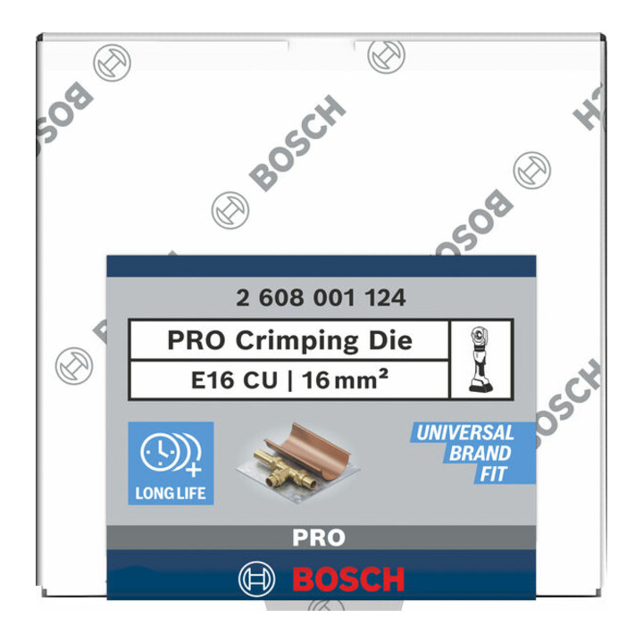 Bosch PRO Presseinsatz, E16 CU, 16 mm², cuivre