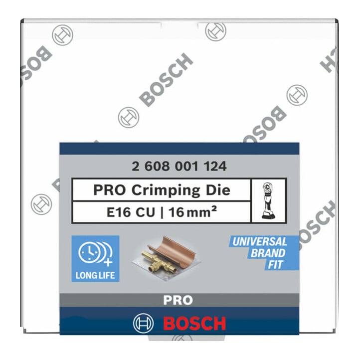 Bosch PRO Presseinsatz, E16 CU, 16 mm², Kupfere