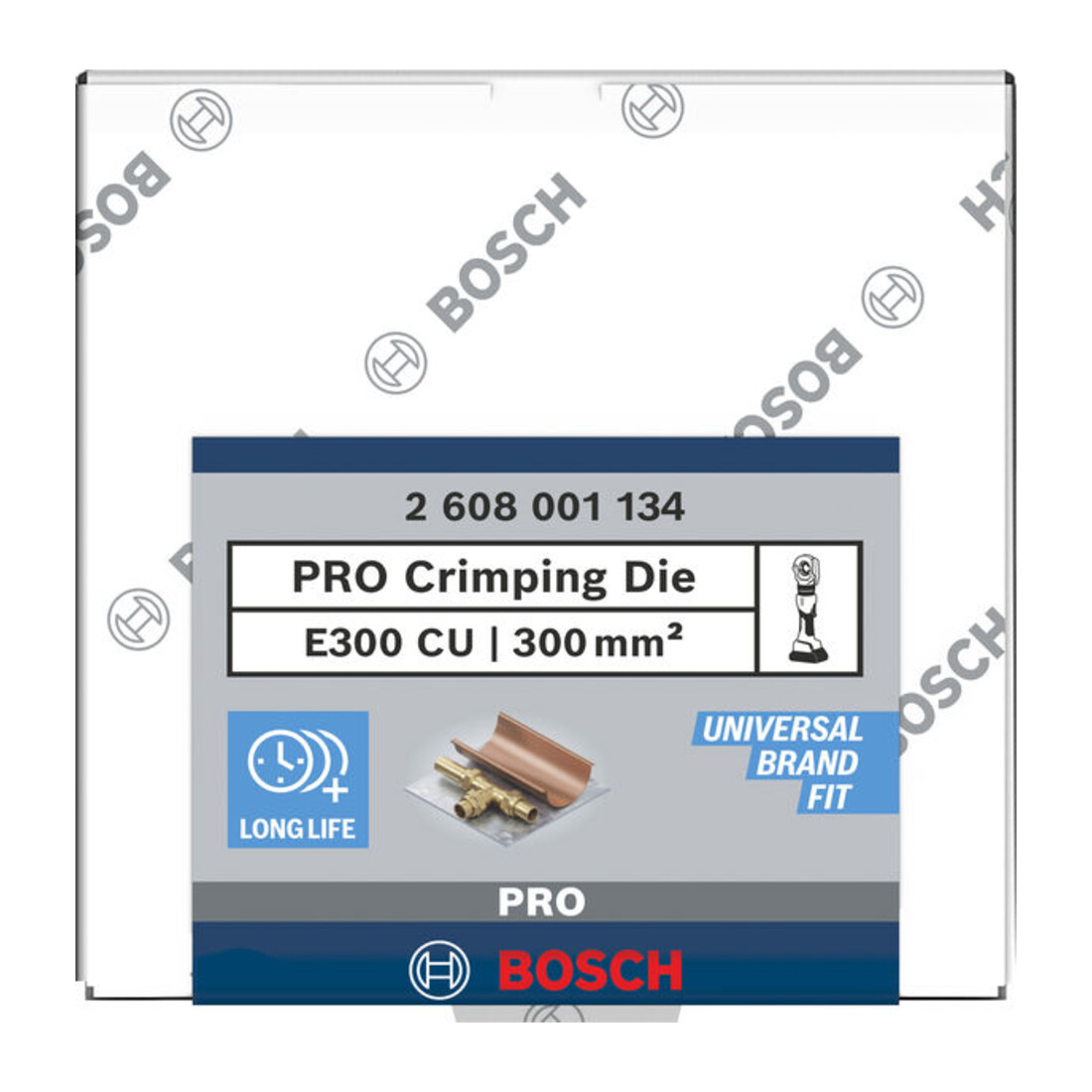 Bosch PRO Presseinsatz, E300 CU, 300 mm², cuivre