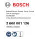 Bosch PRO Presseinsatz, E35 CU, 35 mm², Kupfere