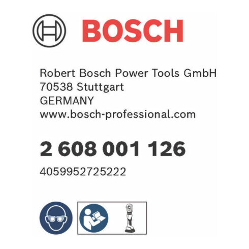 Bosch PRO Presseinsatz, E35 CU, 35 mm², Kupfere