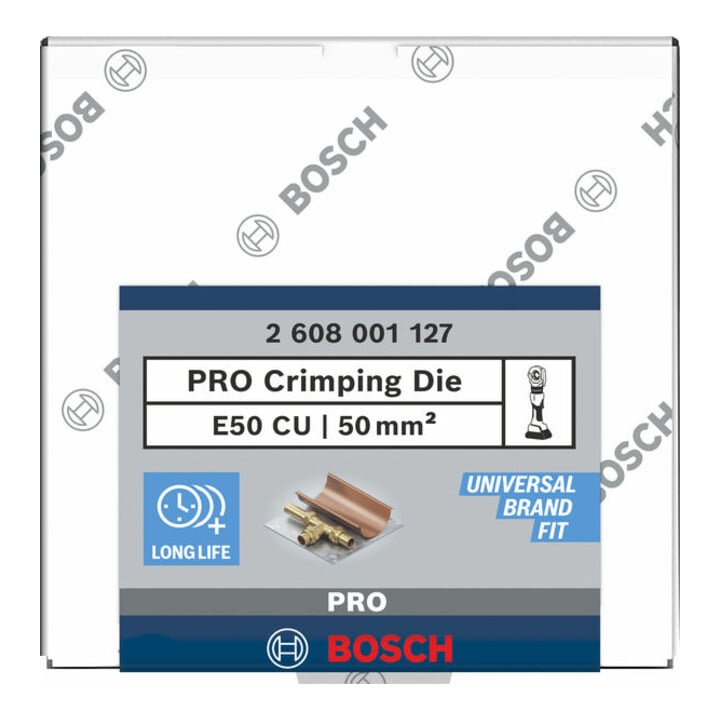 Bosch PRO Presseinsatz, E50 CU, 50 mm², Kupfere
