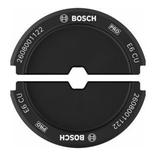 Bosch PRO Presseinsatz, E6 CU, 6 mm², Kupfere