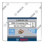 Bosch PRO Presseinsatz, E6 CU, 6 mm², Kupfere-2