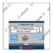Bosch PRO Presseinsatz, E6 CU, 6 mm², Kupfere-4