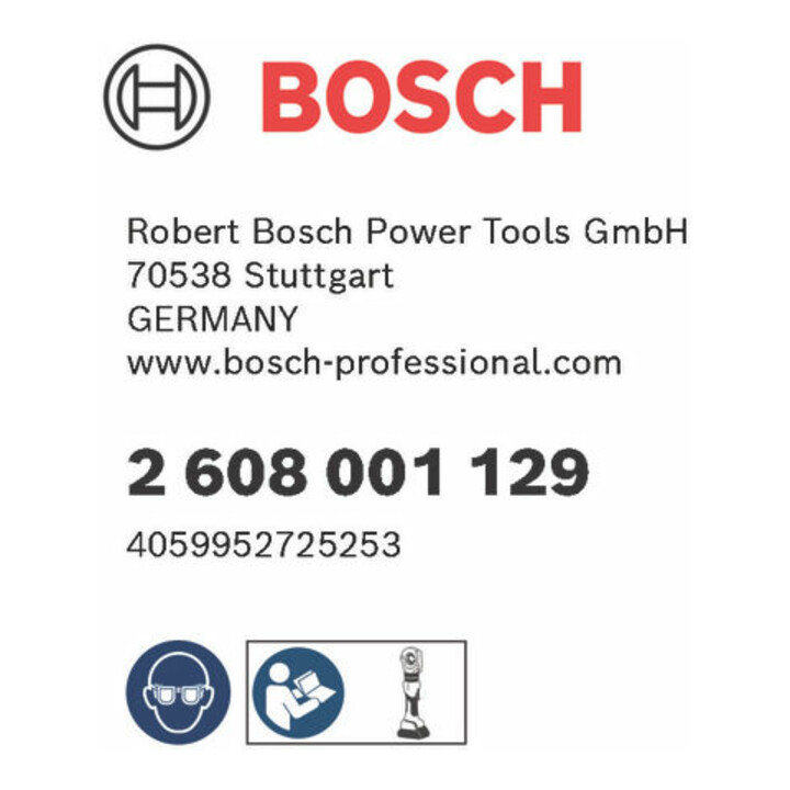 Bosch PRO Presseinsatz, E95 CU, 95 mm², cuivre