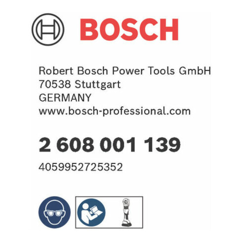Bosch PRO Presseinsatz, K18 AL, 70 mm², Aluminiume