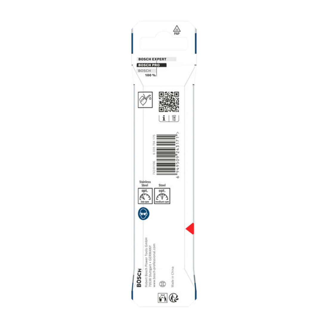 Bosch PRO Punta a spirale in acciaio inox HSS-Co, 6,8 x 69 x 109 mm