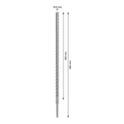 Bosch PRO Punta da trapano SDS plus-5X, 16 x 400 x 460 mm-4