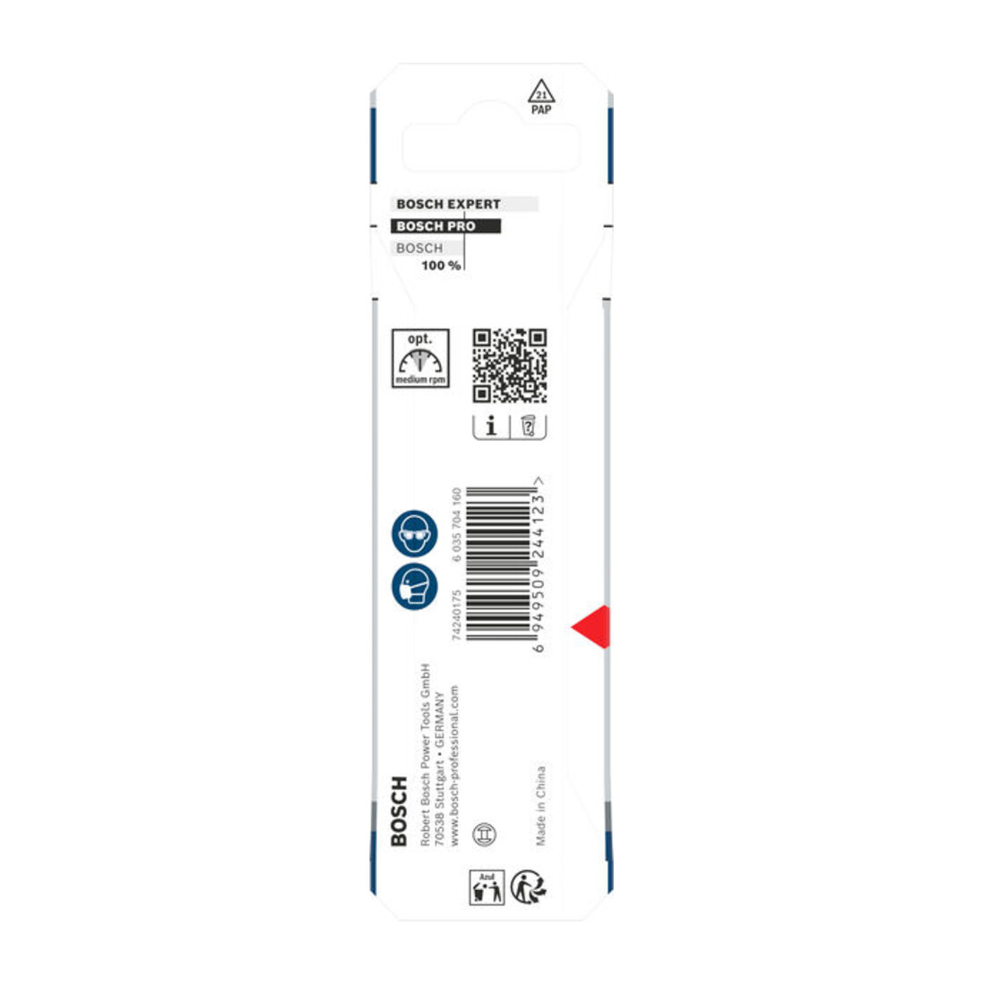 Bosch PRO Punta elicoidale HSS per legno, 4x35x87 mm