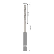 Bosch PRO Punta elicoidale HSS per legno, 4x35x87 mm-4