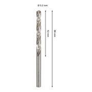 Bosch PRO Punta elicoidale in metallo HSS-G, 5,2 x 52 x 86 mm-4