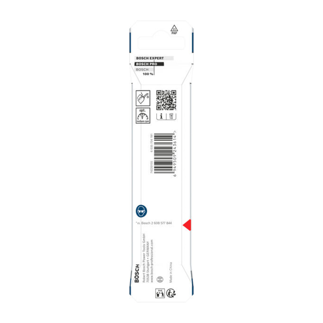 Bosch PRO Punta elicoidale in metallo HSS-G, 6 x 57 x 93 mm
