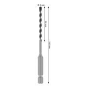 Bosch PRO Punta HEX-5, 3 x 50 x 100 mm-4