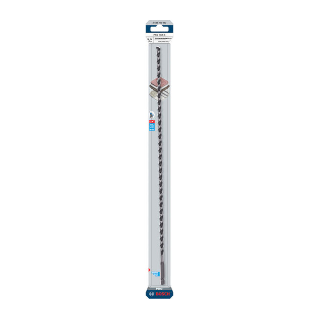 Bosch PRO Punta HEX-5, 6,5 x 350 x 400 mm