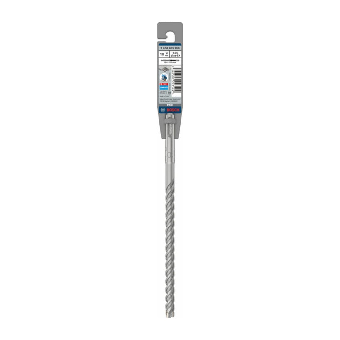Bosch PRO Punta per martello SDS plus-5X, 10 x 150 x 210 mm