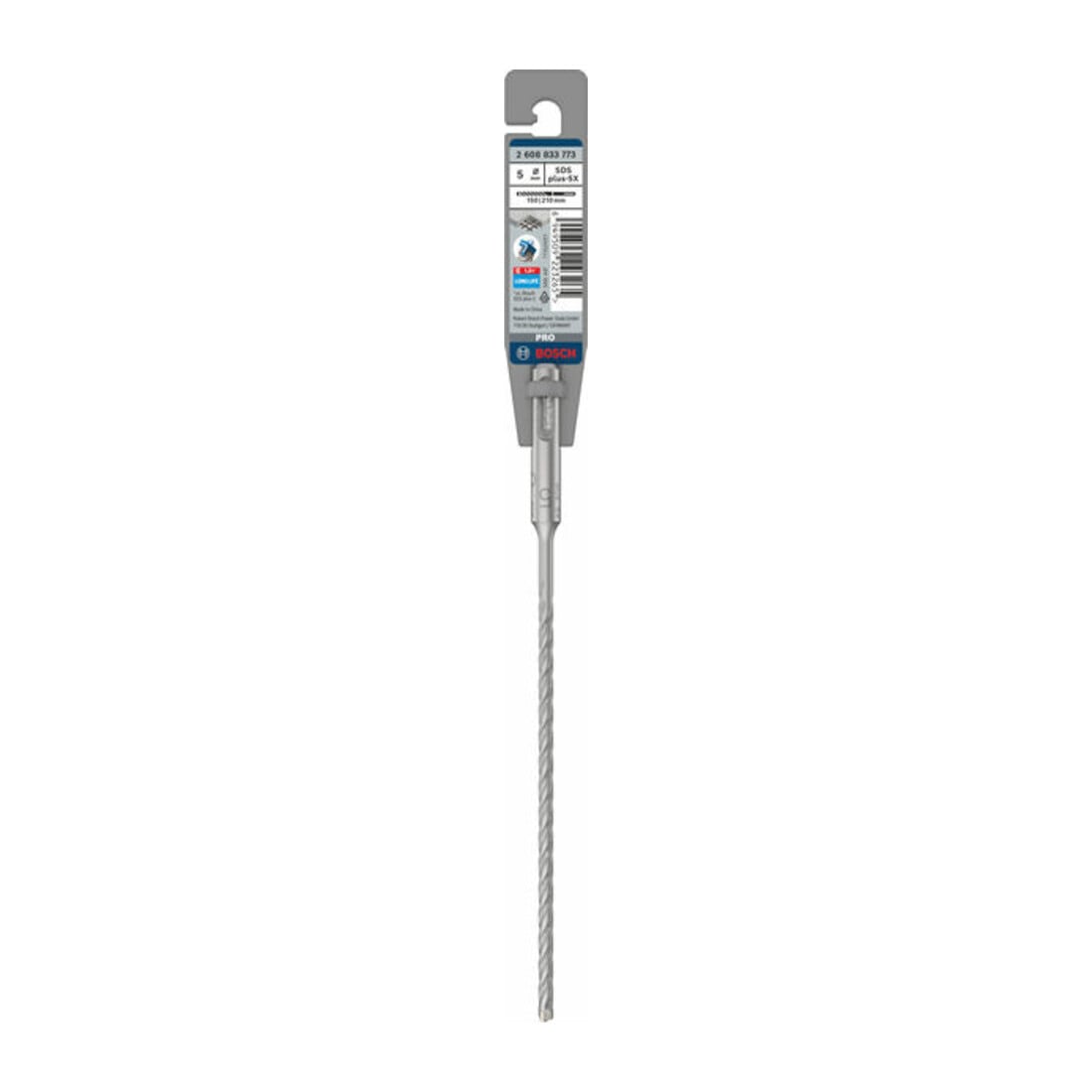 Bosch PRO Punta per martello SDS plus-5X, 5 x 150 x 210 mm