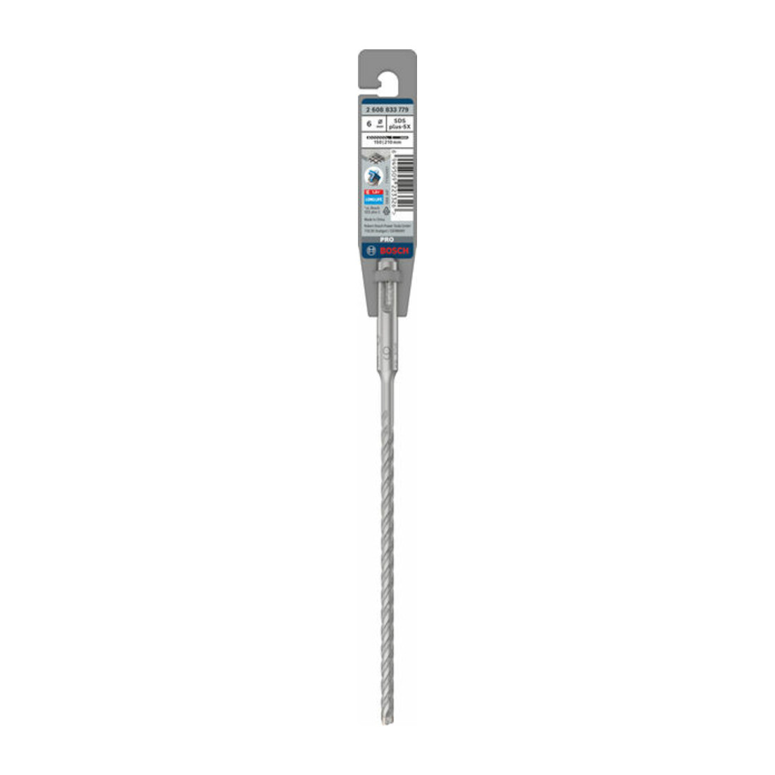 Bosch PRO Punta per martello SDS plus-5X, 6 x 150 x 210 mm