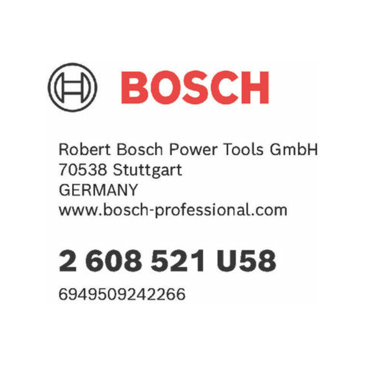 Bosch PRO R Impact Bit Set, 2 x R1, 4 x R2, 2 x R3, 55 mm, 8-tlg