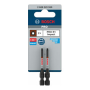 Bosch PRO Robertson Impact Bit, R1, 55 mm, 2-tlg.-2