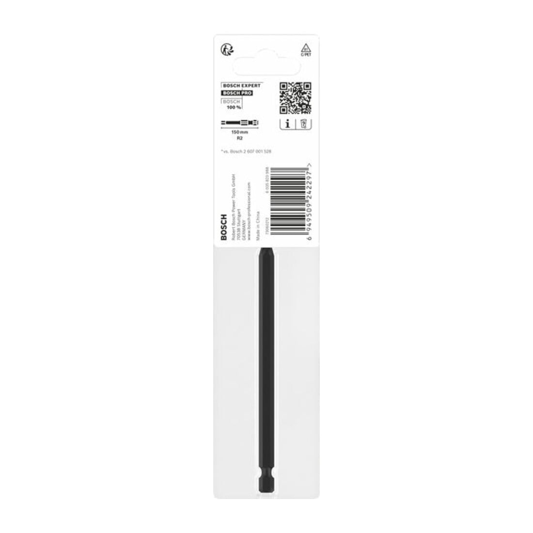 Bosch PRO Robertson Impact Bit, R2, 150 mm