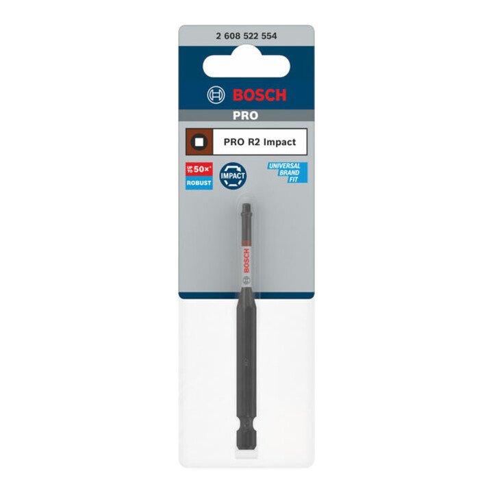 Bosch PRO Robertson Impact Bit, R2, 90 mm